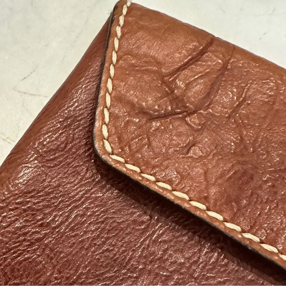 Fossil | vintage Brown Leather tech pouch
